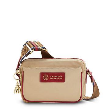 Beige Kipling Abanu Crossbody Bags | 385972BCK