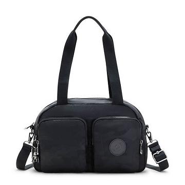 Black Camo Kipling Cool Defea Iconic Shoulder Bags | 352074DQB