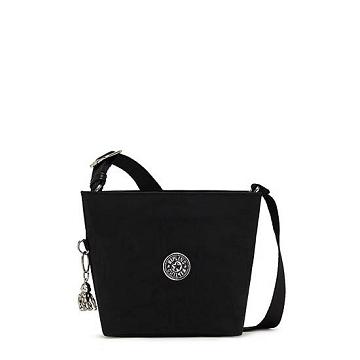 Black Kipling Alina Crossbody Bags | 657804ODX