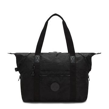 Black Kipling Art Medium Tote Bags | 473261RUK