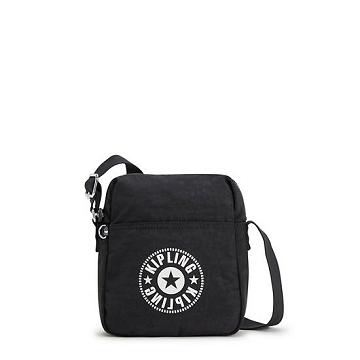 Black Kipling Chaz Crossbody Bags | 031572ZJA