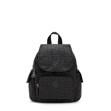 Black Kipling City Pack Mini Classic Printed Backpacks | 147368PMQ