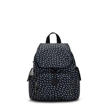 Black Kipling City Pack Mini Classic Printed Backpacks | 714938NRZ