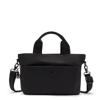 Black Kipling Minta Shoulder Bags | 094312EOC