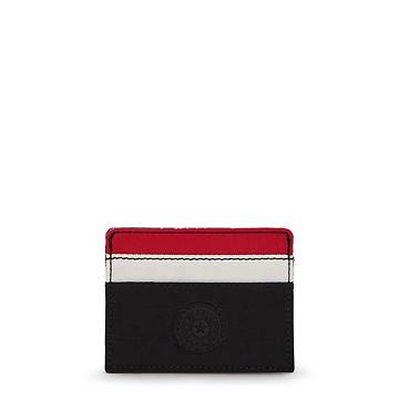 Black Red Kipling Cardy Card Holder Accessories | 327084IBO