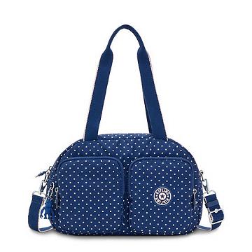 Blue Kipling Cool Defea Classic Printed Shoulder Bags | 590478AMQ