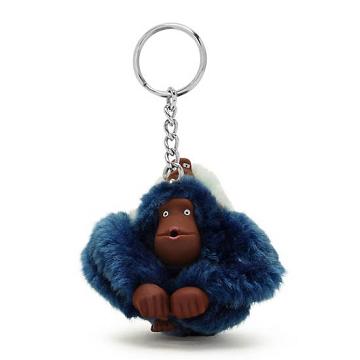 Blue Kipling Mom And Baby Fashion Sven Monkey Keychain Accessories | 817340RWZ