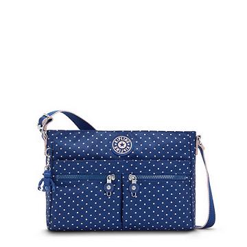 Blue Kipling New Angie Printed Crossbody Bags | 246189HEU