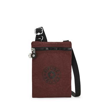 Claret Kipling Afia Lite Mini Crossbody Bags | 273610EGS