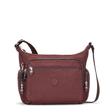 Claret Kipling Gabbie Crossbody Bags | 697814DML