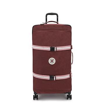 Claret Kipling Spontaneous Large Rolling Suitcases | 915304REG