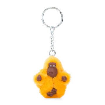 Gold Kipling Sven Extra Small Classic Monkey Keychain Accessories | 892135PFV