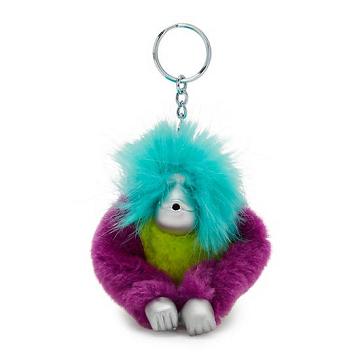 Green Kipling Fun Hair Sven Monkey Keychain Accessories | 430279VXM