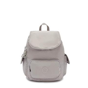 Grey Kipling City Pack Small Backpacks | 619827DFW