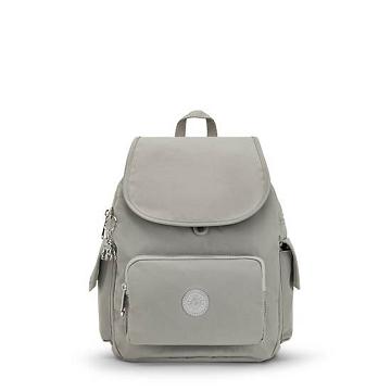 Grey Kipling City Pack Small Classic Backpacks | 912785WDI