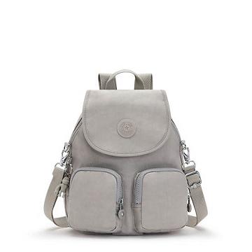 Grey Kipling Firefly Up Convertible Backpacks | 358649TDZ