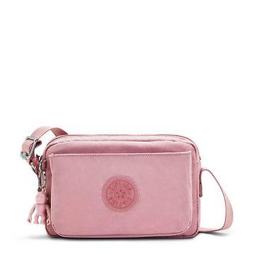 Lavender Pink Kipling Abanu Crossbody Bags | 503861ZLY