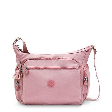 Lavender Pink Kipling Gabbie Crossbody Bags | 453097QAU