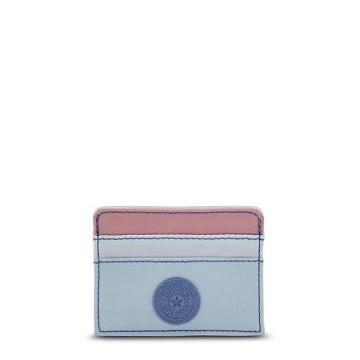 Light Blue Pink Kipling Cardy Card Holder Accessories | 352407JGK