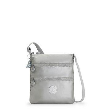 Light Metal Kipling Keiko Metallic Crossbody Mini Bag | 217386YVT