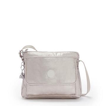 Metal Kipling Aisling Metallic Crossbody Bags | 941532BYR