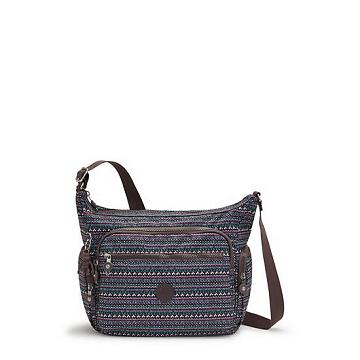 Multicolor Kipling Gabbie Printed Crossbody Bags | 723581JMU