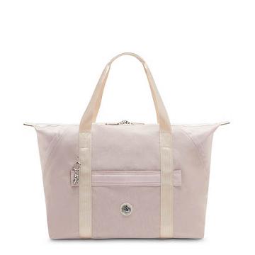 Pink Kipling Art Medium Fashion Tote Bags | 862915TOP