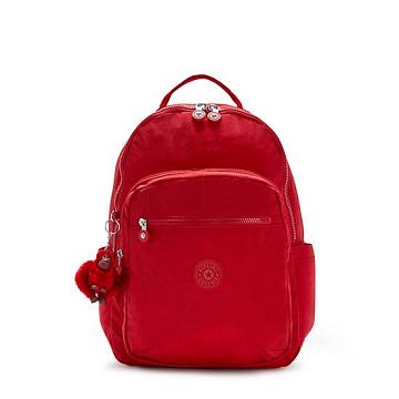 Pink Kipling Seoul Large 15" Backpacks | 570831YKQ