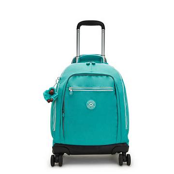 Turquoise Kipling New Zea 15" Rolling Backpacks | 281034KCS