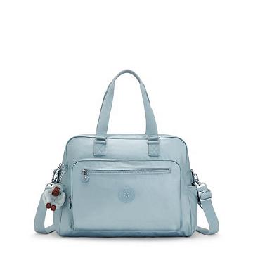 Turquoise Metal Kipling Alanna Metallic Diaper Bags | 201498LYX