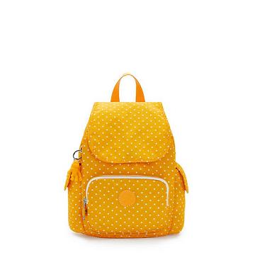 Yellow Kipling City Pack Mini Printed Accessories | 729014QAD