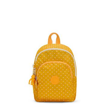 Yellow Kipling Curtis Compact Printed Convertible Backpacks | 902387XHB