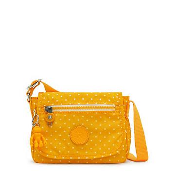 Yellow Kipling Sabian Classic Printed Crossbody Mini Bag | 259160RDG