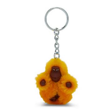 Yellow Kipling Sven Extra Small Monkey Keychain Accessories | 413702YFB