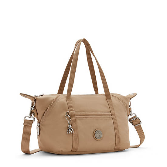 Beige Kipling Art Mini Seoul Shoulder Bags | 901273ZYA