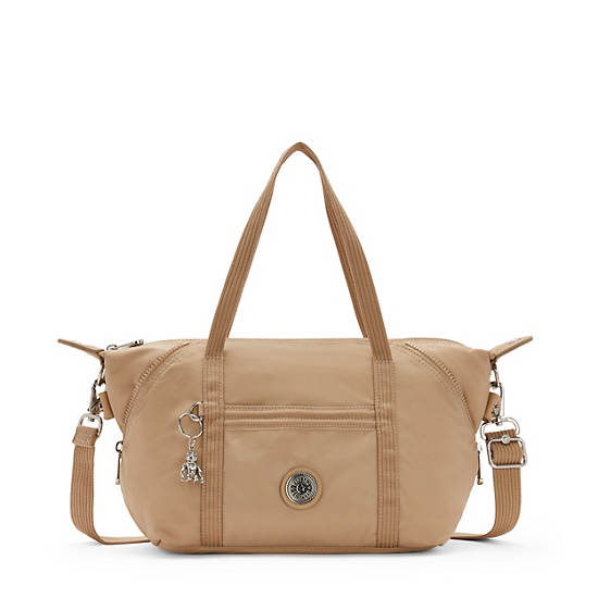 Beige Kipling Art Mini Seoul Shoulder Bags | 901273ZYA