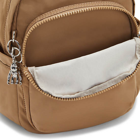 Beige Kipling Delia Mini Backpacks | 852163DVR