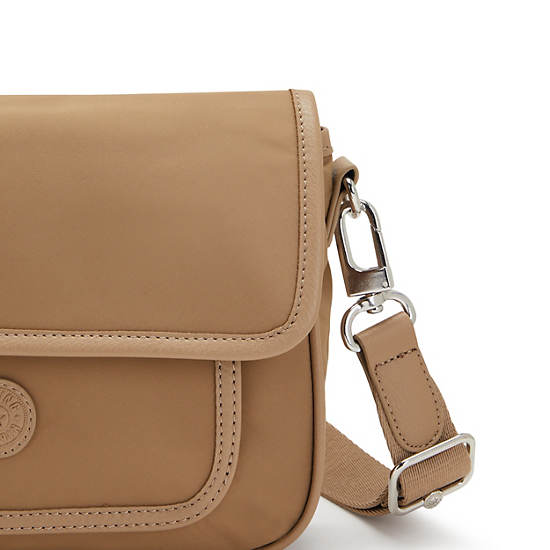 Beige Kipling Inaki Crossbody Bags | 698731QKO