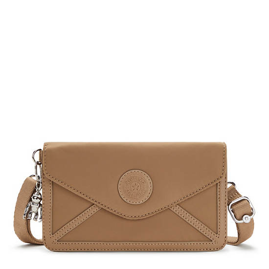 Beige Kipling New Lelio Crossbody Bags | 758216JIA