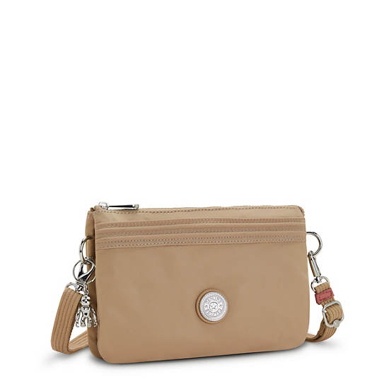 Beige Kipling Riri Crossbody Bags | 920685LSK