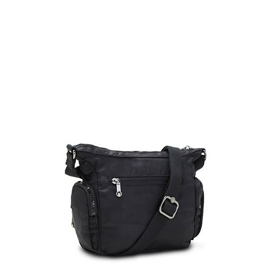 Black Camo Kipling Gabbie Mini Crossbody Bags | 327698SAJ