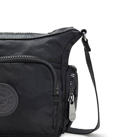 Black Camo Kipling Gabbie Mini Crossbody Bags | 327698SAJ