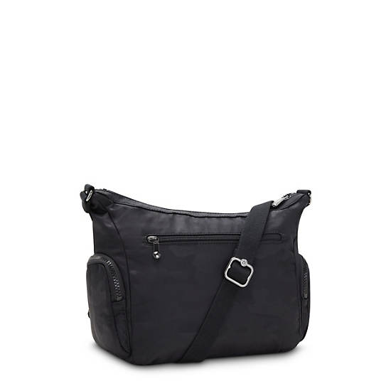 Black Camo Kipling Gabbie Small Crossbody Bags | 891063ZEP