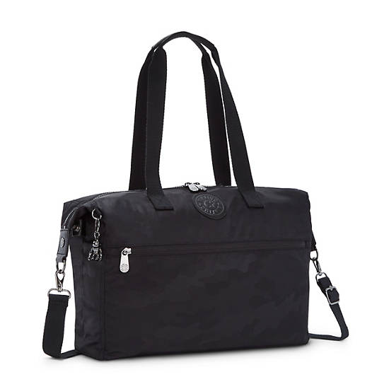 Black Camo Kipling Ilia Laptop Bags | 835702RZX