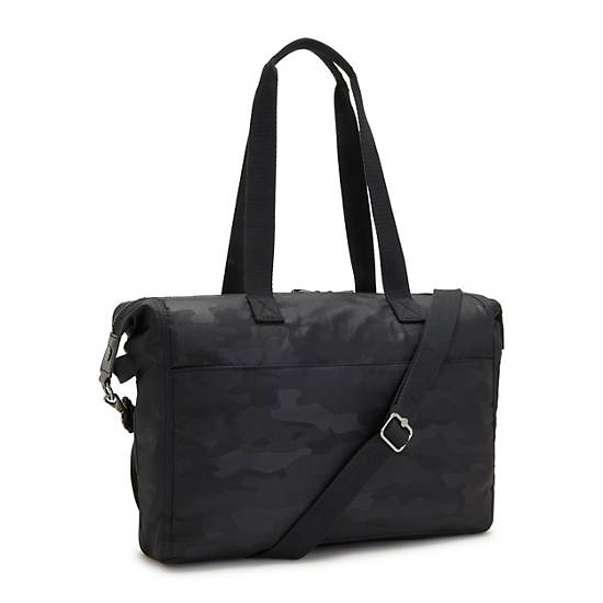 Black Camo Kipling Ilia Laptop Bags | 835702RZX