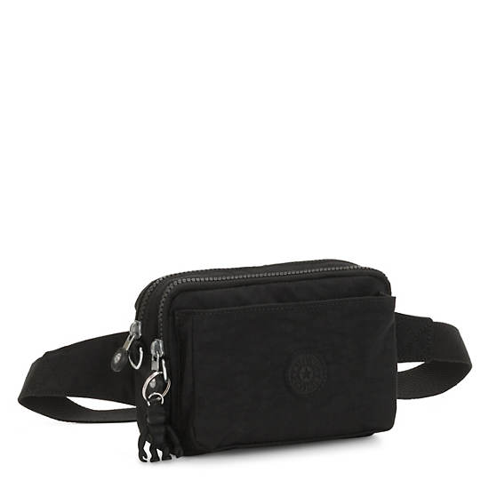 Black Kipling Abanu Multi Convertible Crossbody Bags | 796185PYC