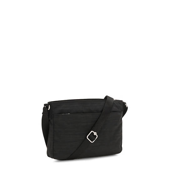 Black Kipling Abel Crossbody Bags | 806971DOT