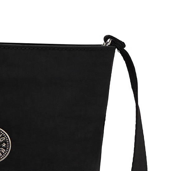 Black Kipling Alina Crossbody Bags | 657804ODX