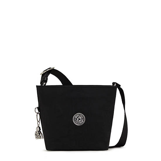 Black Kipling Alina Crossbody Bags | 657804ODX