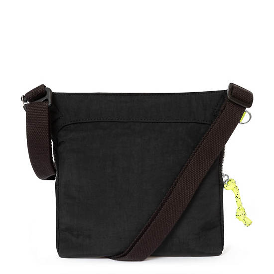 Black Kipling Almiro Crossbody Bags | 894206UWB